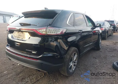 2016 Ford Edge Titanium from USA, damaged, VIN 2FMPK4K97GBB22967